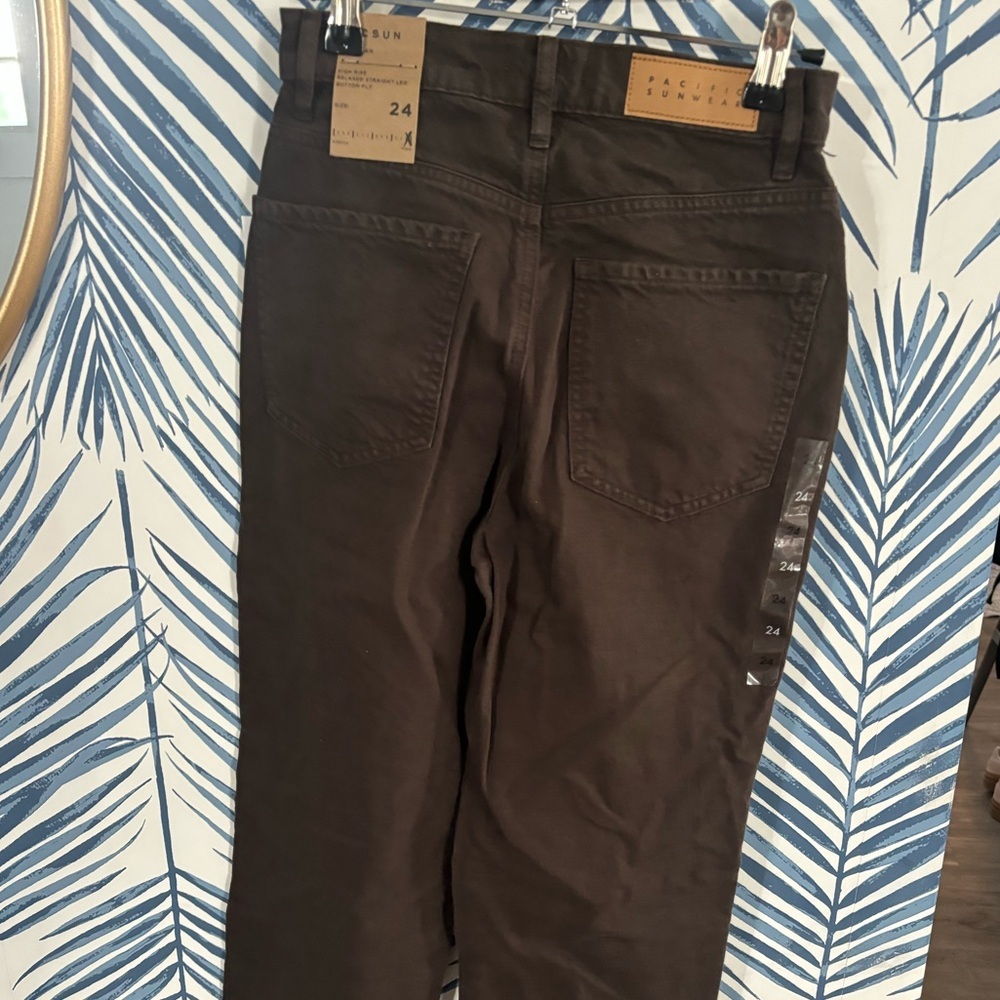 Pacsun Hickory Dad Jeans Size XS NWT - Picture 6 of 6